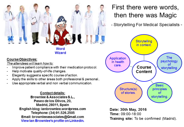 Storytelling for Medical Specialists